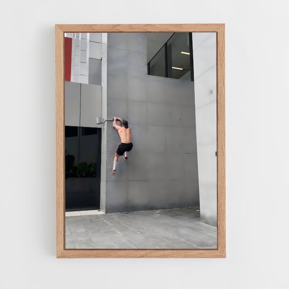 Poster L'Art de la Chute – affiche Parkour et freerun (vue 4)